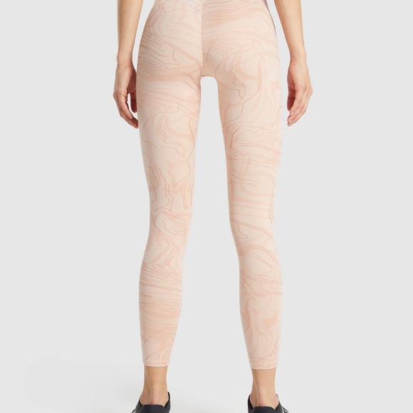 Gymshark GS Power Support leggings scrunch butt XS peach - Picture 11 of 11